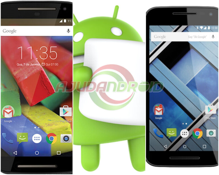 Android 6.0 Marshmallow no Moto G 2ª Geração e Moto G 3ª Geração