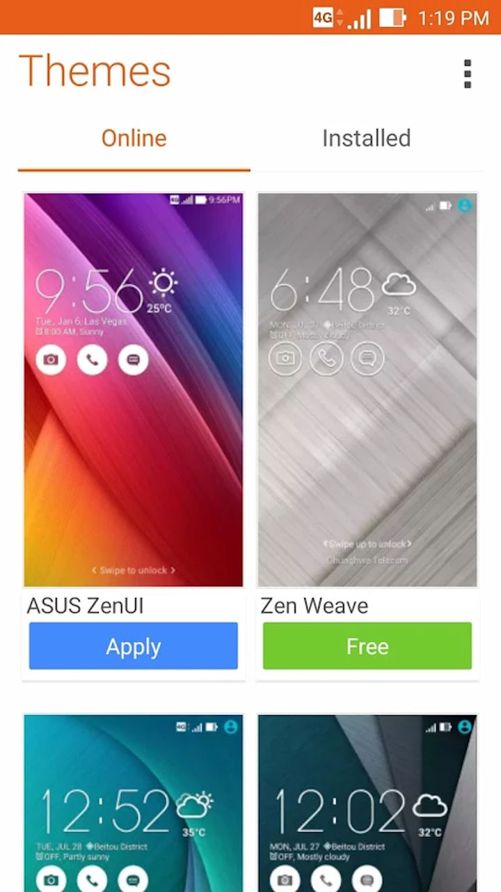 ASUS Themes