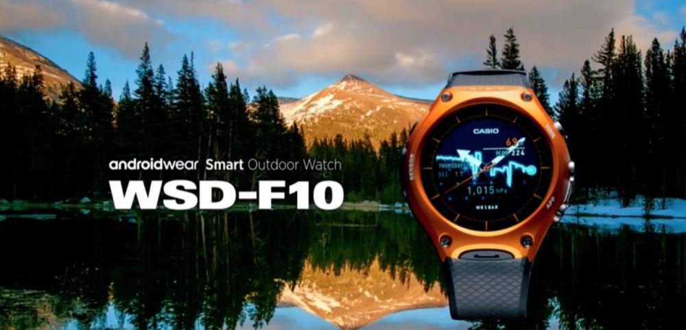 Android Wear Casio WSD-F10 