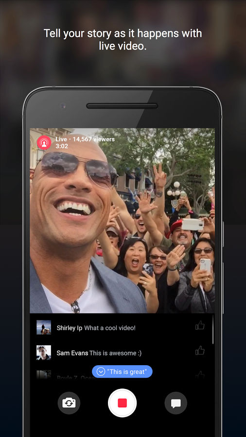 Facebook Mentions permite vídeos ao vivo para seus fãs, mas somente em contas verificadas