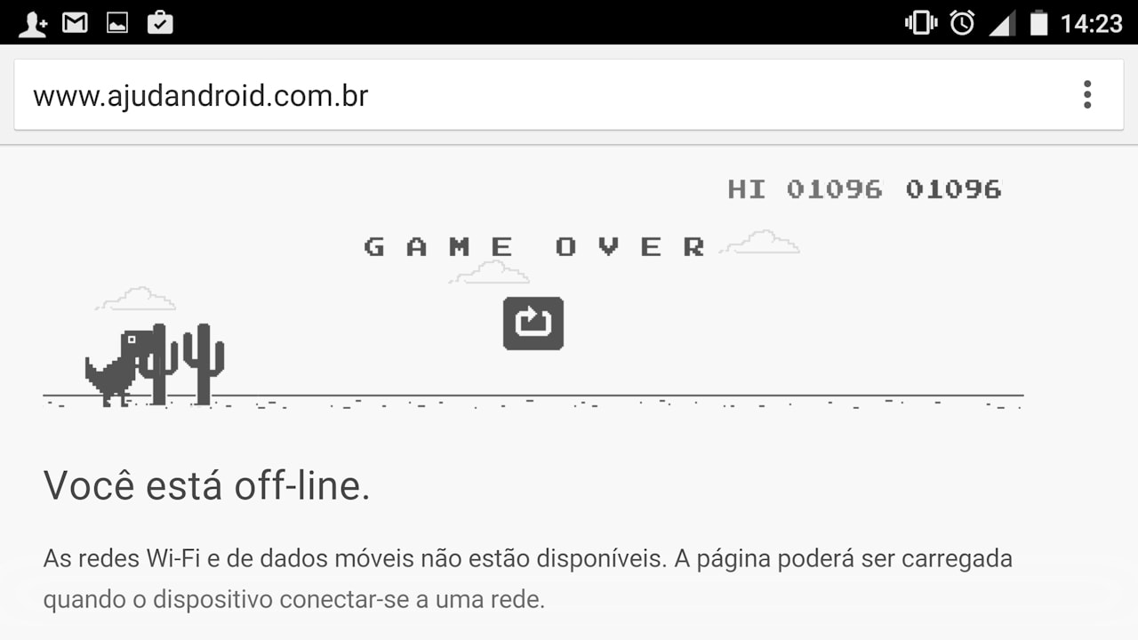 Pterodáctilos deixam 'jogo escondido' no Google Chrome mais difícil