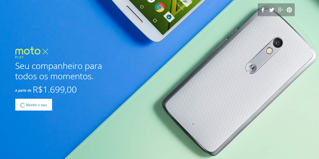 Motorola anuncia aumento de preço 2016 impostos