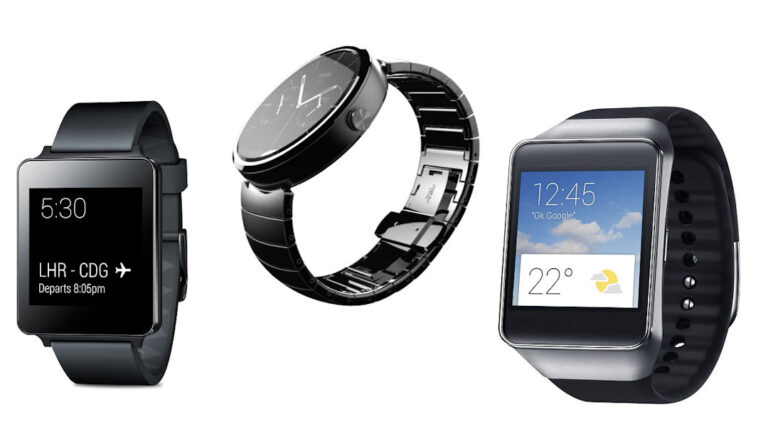 Relógios inteligentes Android Wear
