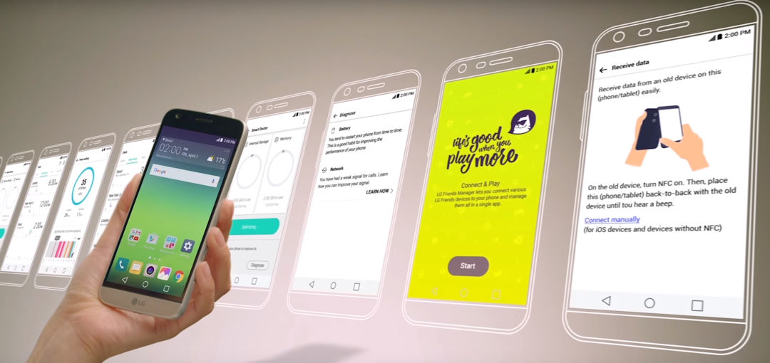 Em vídeo LG mostra sua personalização UX 5.0 para seus aparelhos Android