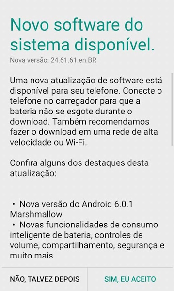 Moto Maxx Android 6.0 Marshmallow