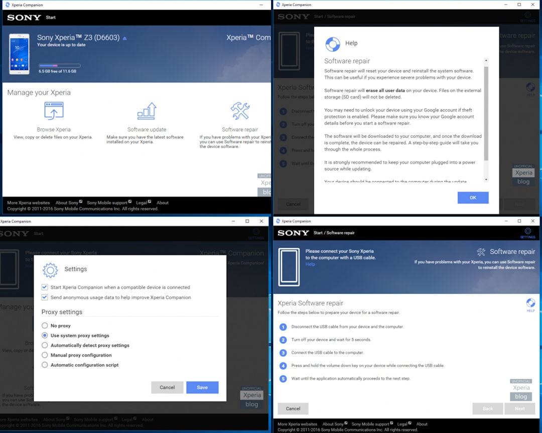 PC Companion muda de nome para Xperia Companion e ganha novo visual