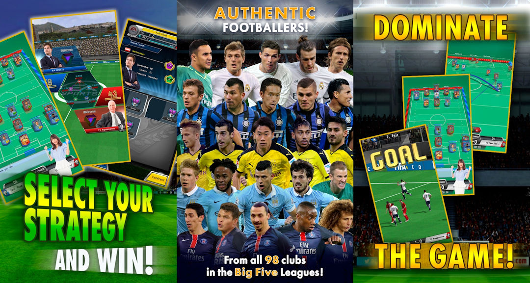Simulador Fifa Soccer Prime Stars permite montar o time dos sonhos no Android
