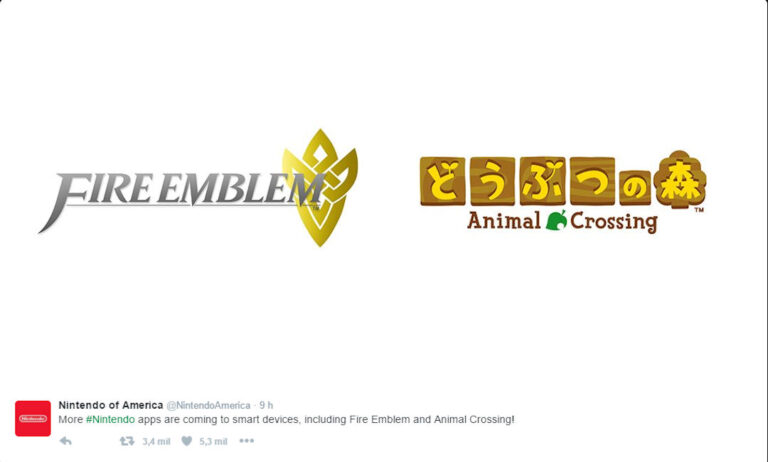 Nintendo confirma jogos Fire Emblem e Animal Crossing para o sistema Android