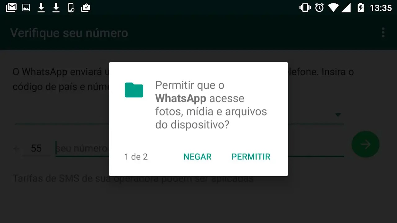 Android 6.0 Marshmallow permissão de aplicativos