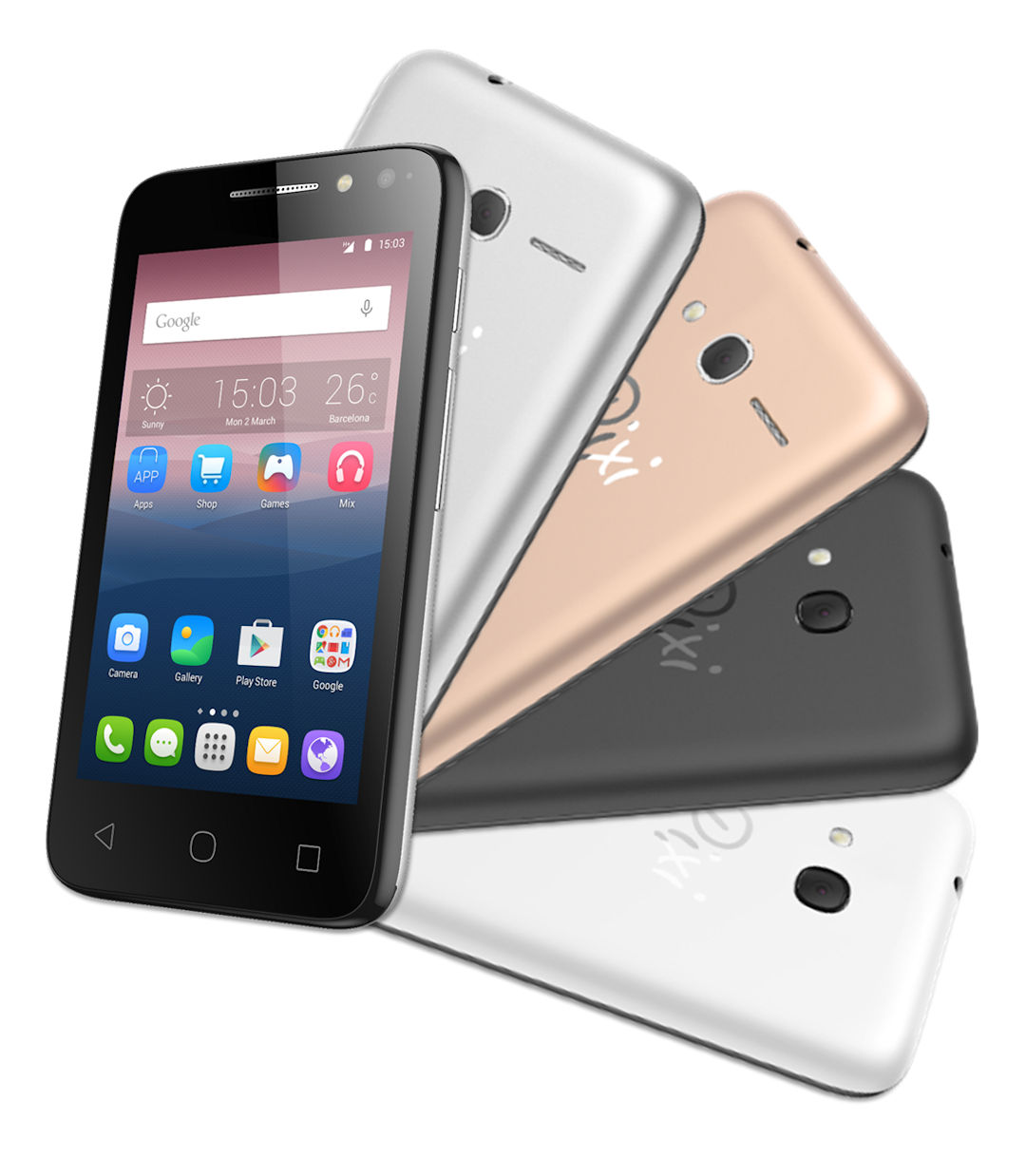 Conheça os smartphones PIXI 4 da Alcatel com telas de 4, 5 e 6 polegadas