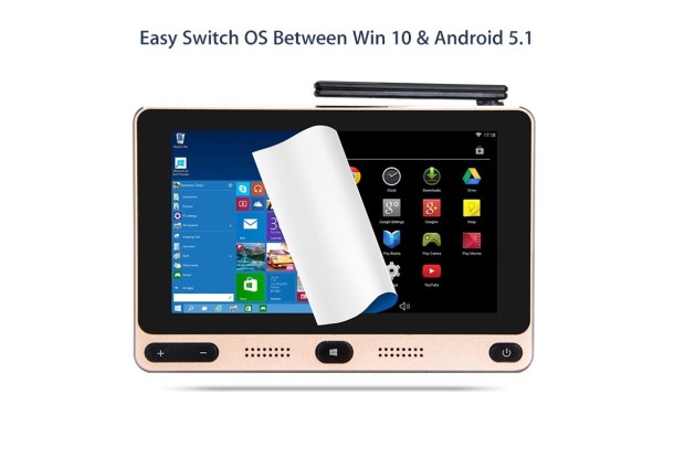 Gole 1 é um dos menores computadores de bolso do mundo e roda Windows 10 e Android