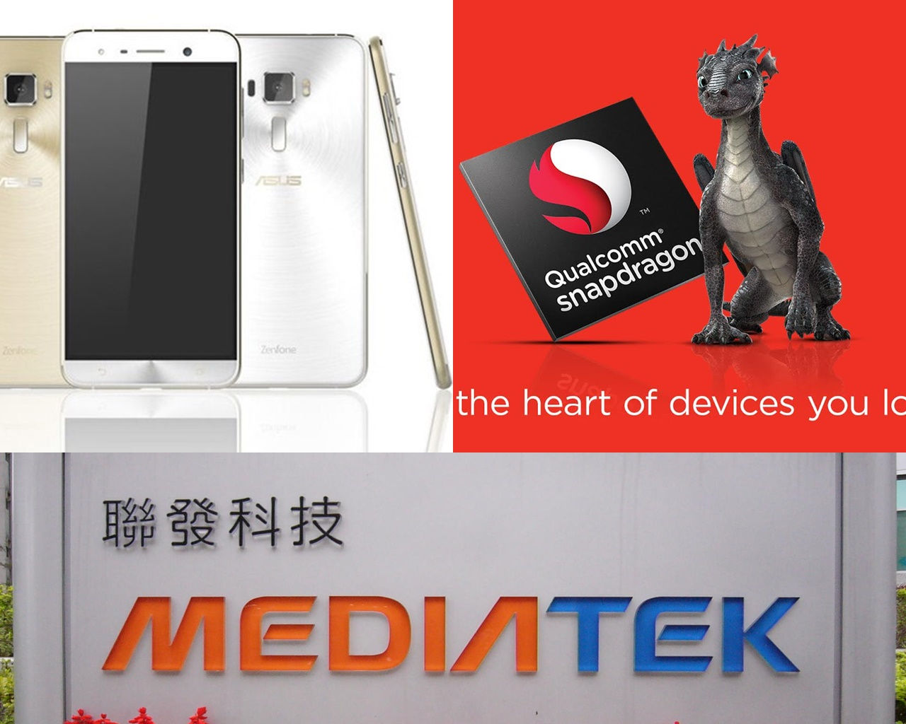 Asus Zenfone 3 processadores Snapdragon e MediaTek