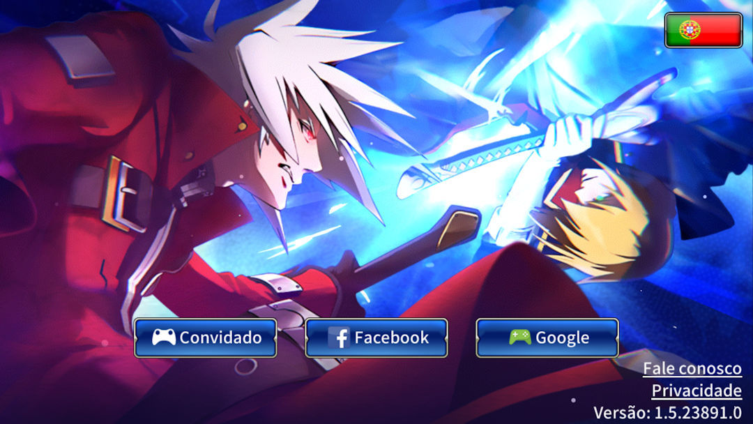 BlazBlue RR- jogo de ação