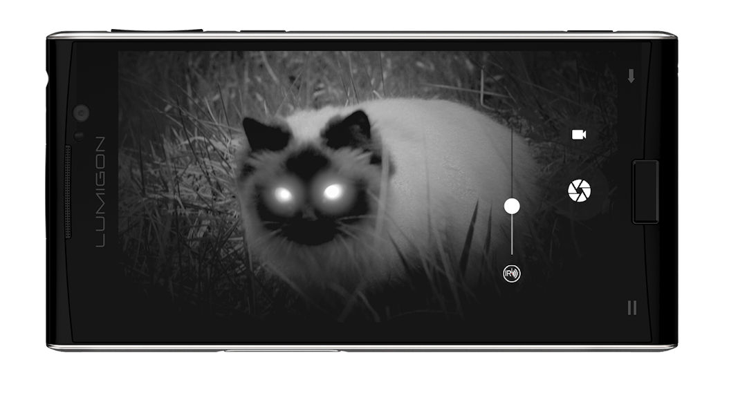 Lumigon T3 é um smartphone Android com câmera de visão noturna