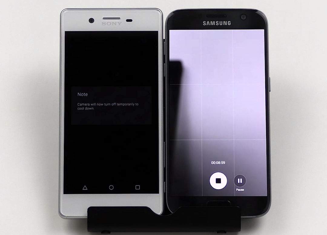 Xperia X aquecimento da câmera