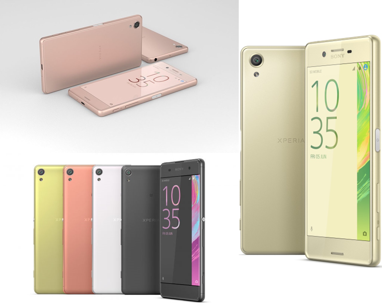 Xperia X e Xperia XA