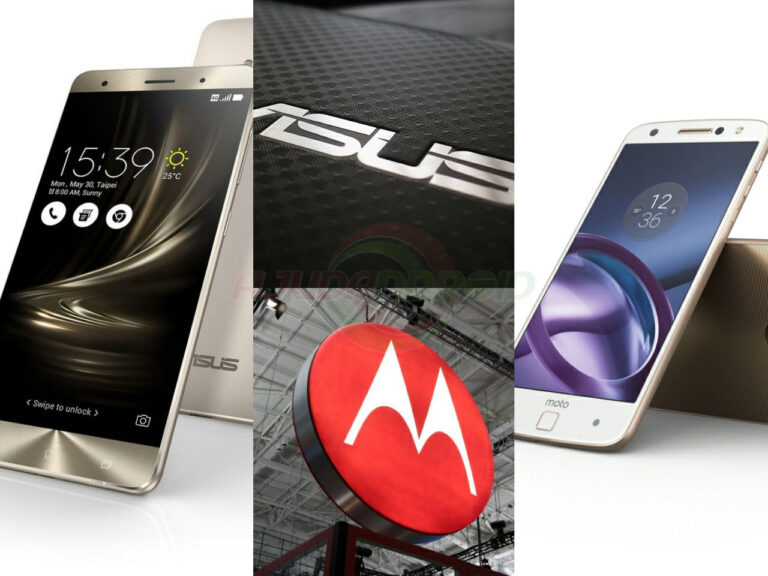 Asus Zenfone 3 Motorola Moto Z