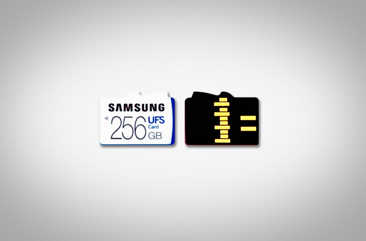 Cartão de memória UFS Samsung
