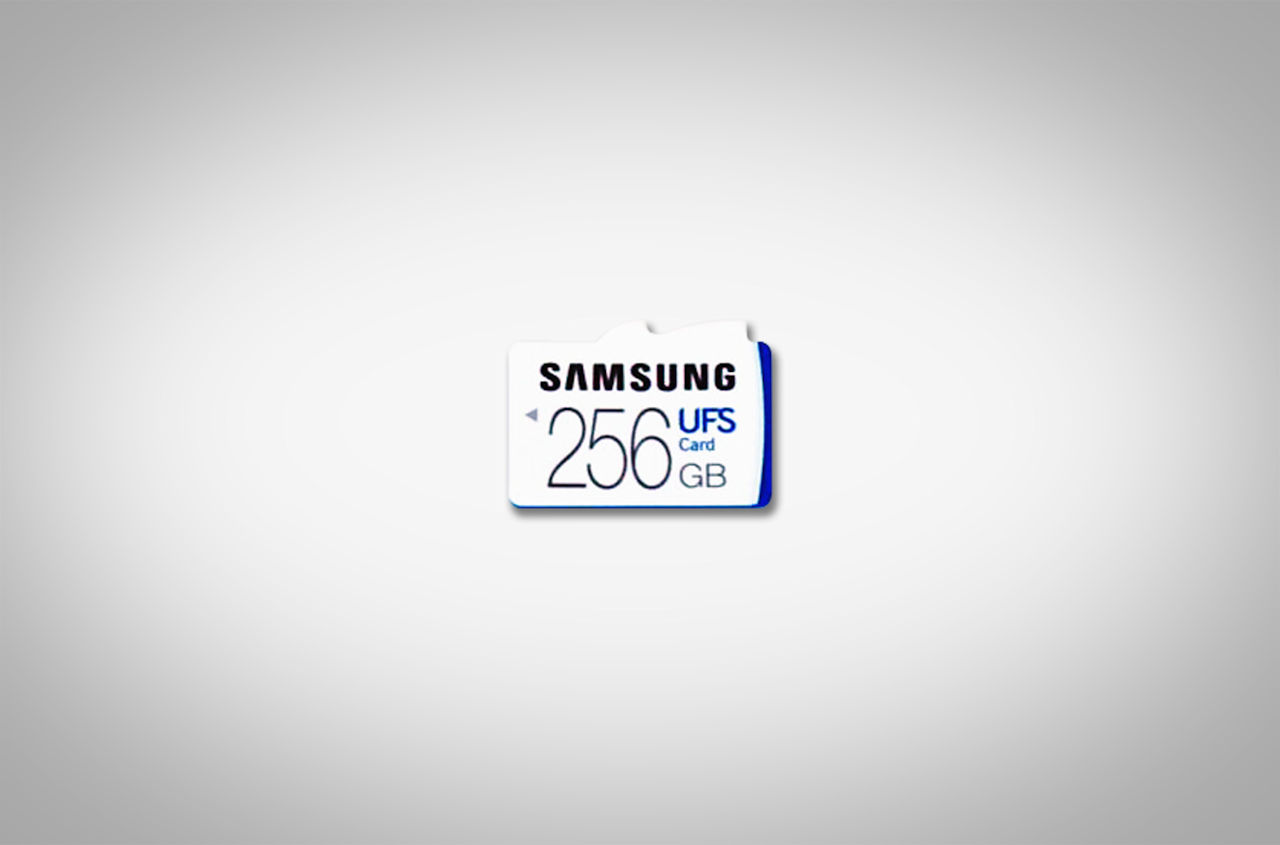 Cartão de memória UFS Samsung