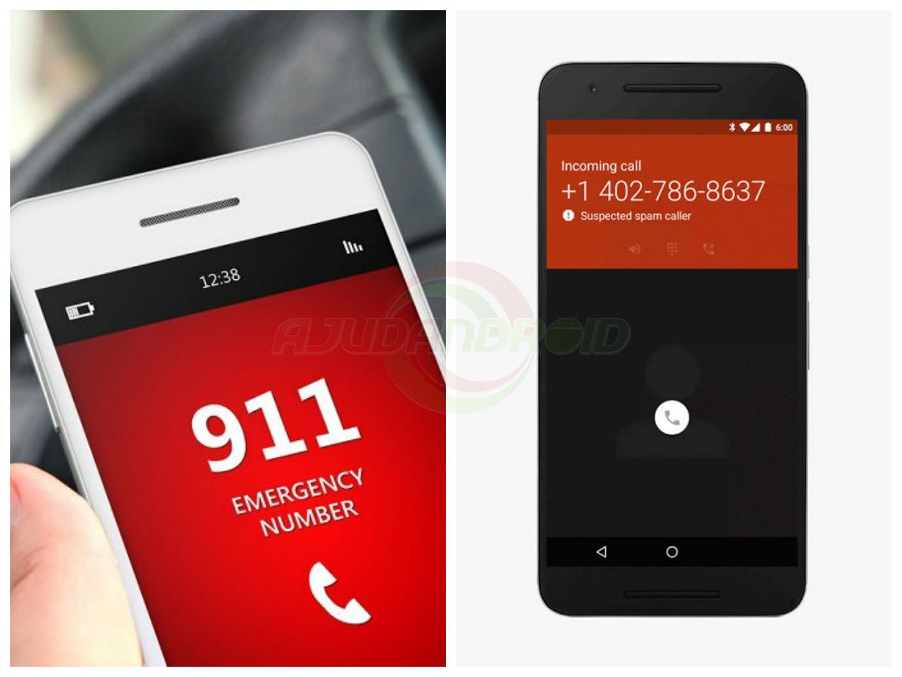 Número emergência smartphone e proteção contra ligações de spam