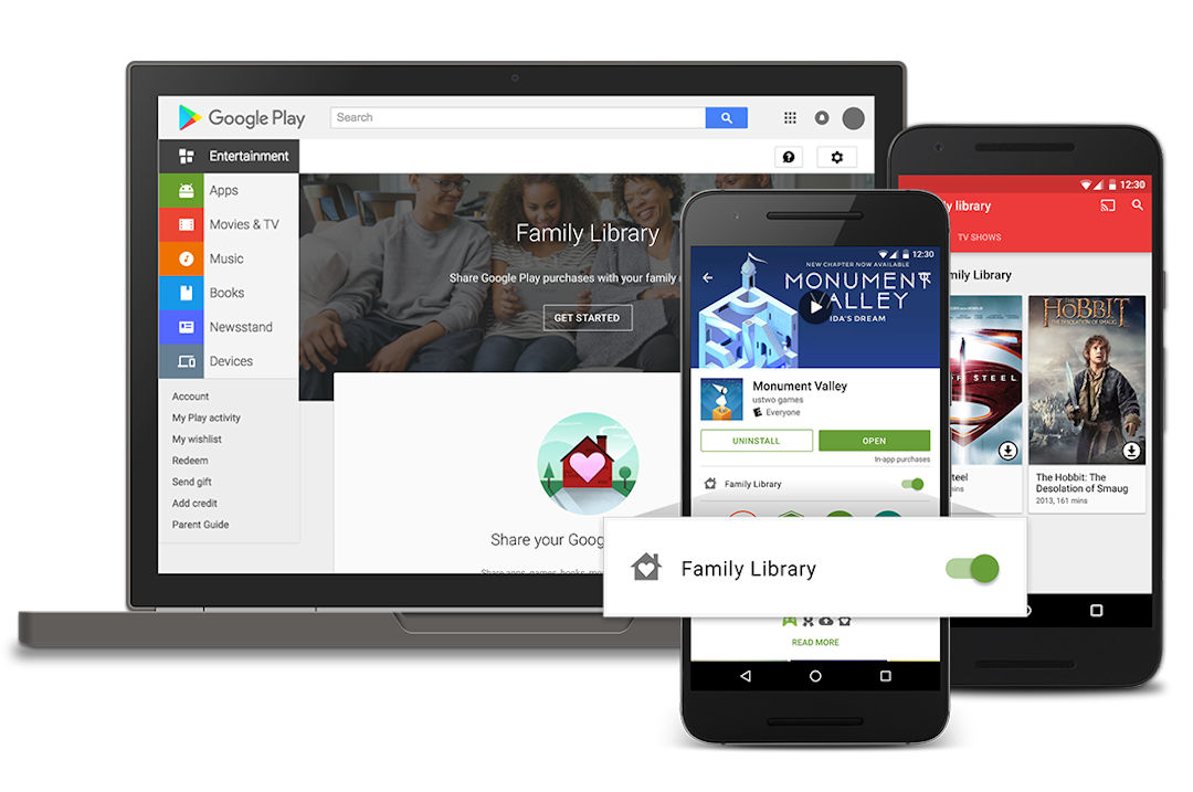 Google Play Família