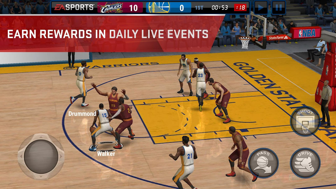 Jogo de basquete NBA Live Mobile é lançado para o sistema Android