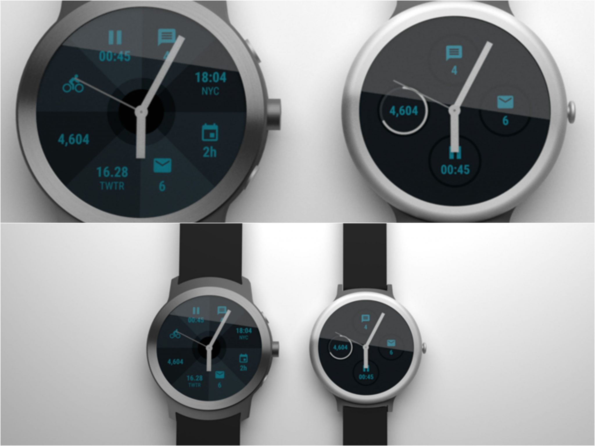 Google estaria trabalhando em dois relógios inteligentes para a linha Nexus