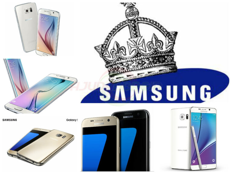 Samsung smartphones populares no primeiro semestre de 2016