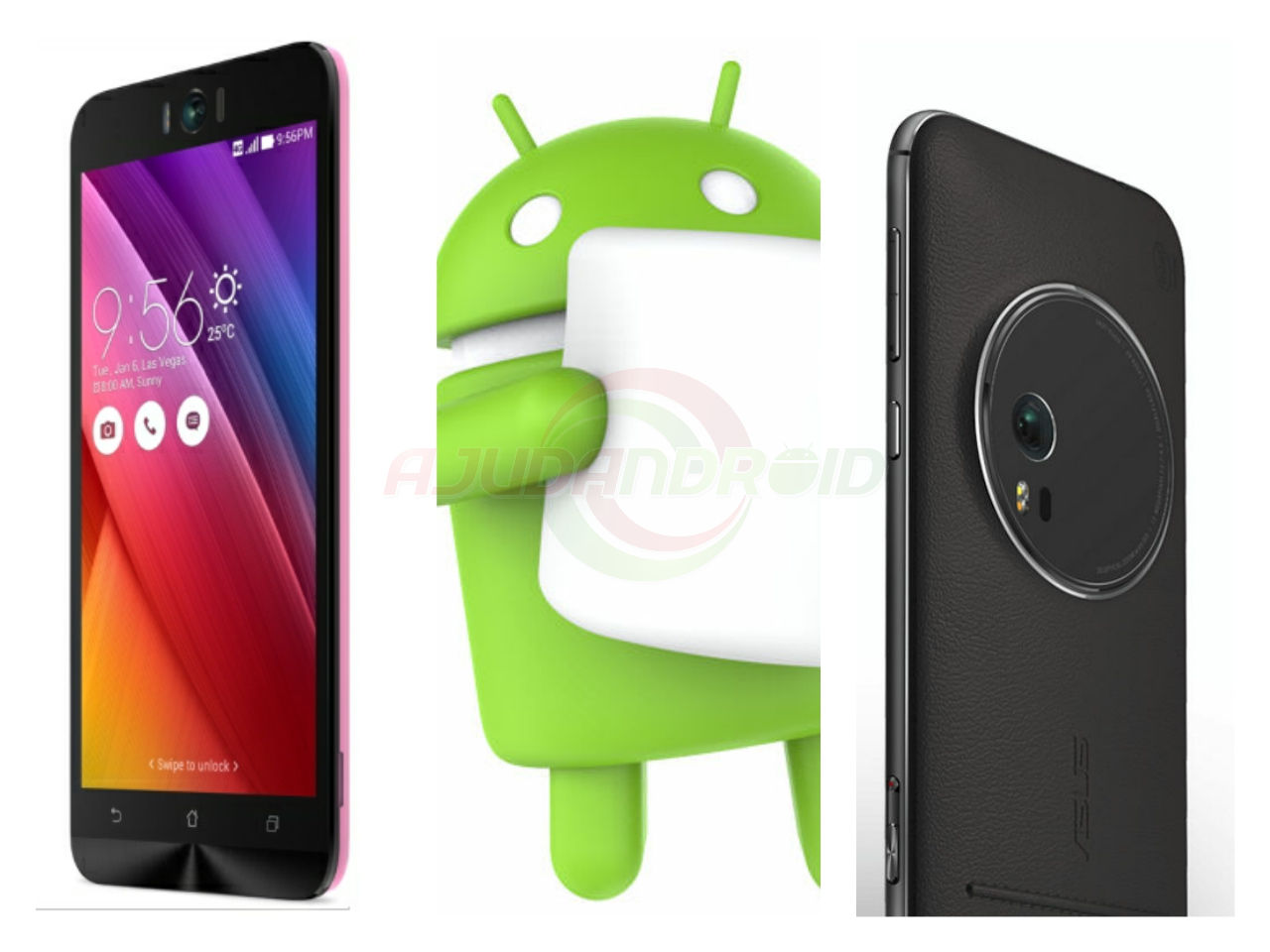 Asus Zenfone Selfie e Zenfone Zoom estão recebendo o Android Marshmallow