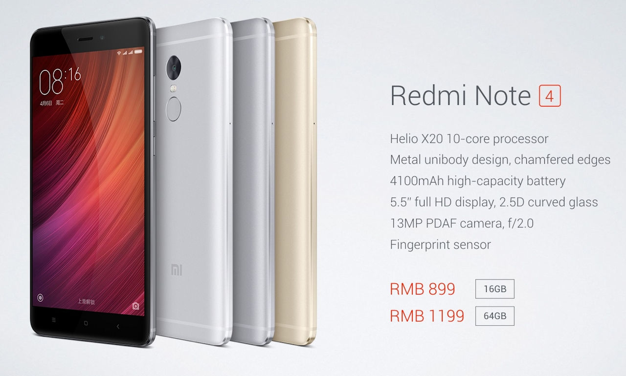 Xiaomi Redmi Note 4 