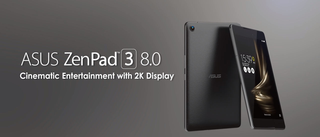 Conheça o ZenPad 3 com tela de 8 e Zen Pad 3S com tela de 10 polegadas e processador de 6 núcleos