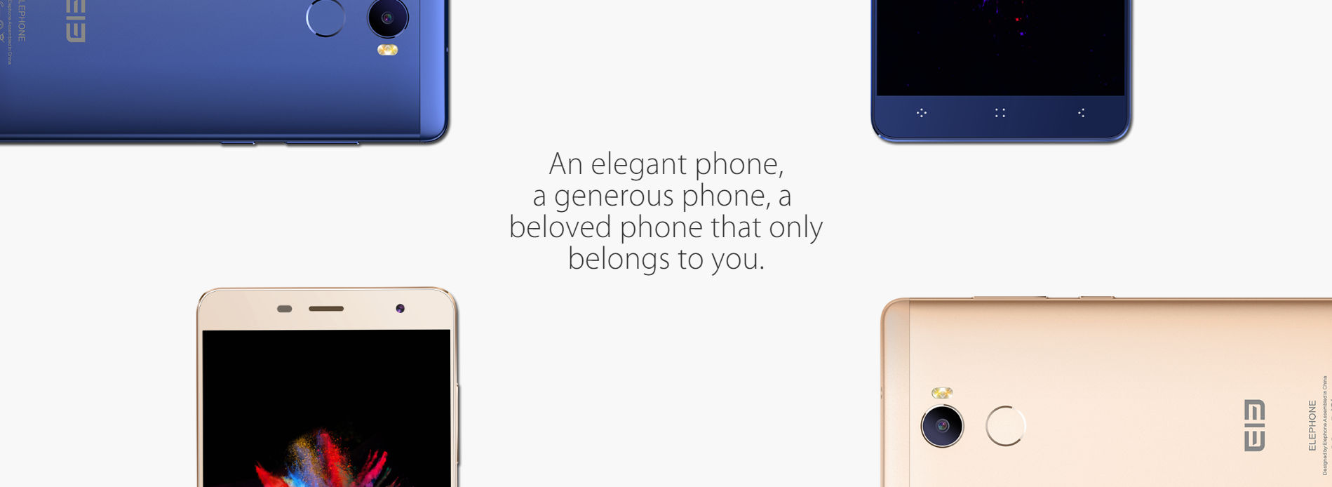 Por 120 dólares, Elephone C1 é anunciado, é de metal, com leitor de digital, tela de 5.5, 4 núcleos e 2GB de RAM