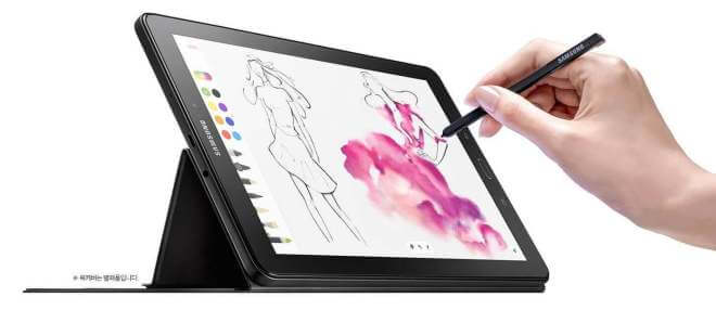 Galaxy Tab A 10.1 2016 com caneta S Pen