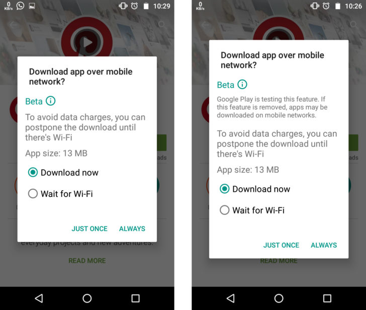 No futuro loja Google Play irá permitir fazer fila de download para baixar na rede Wi-Fi