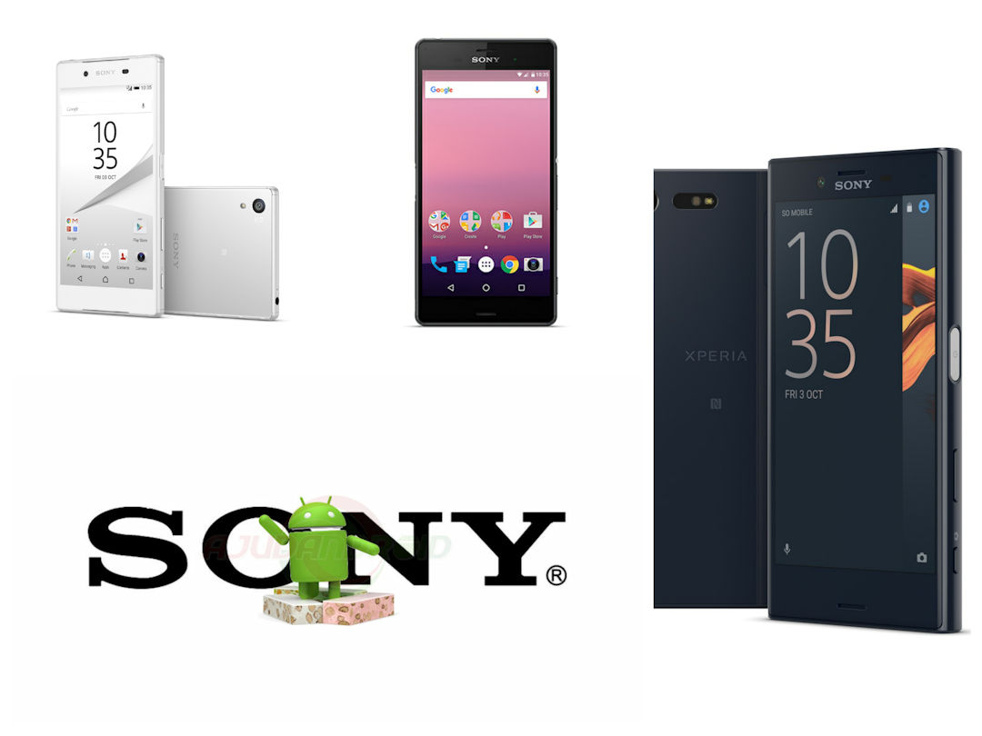 Vazamento revela que Sony começará atualizar aparelhos para o Android 7.0 Nougat em outubro