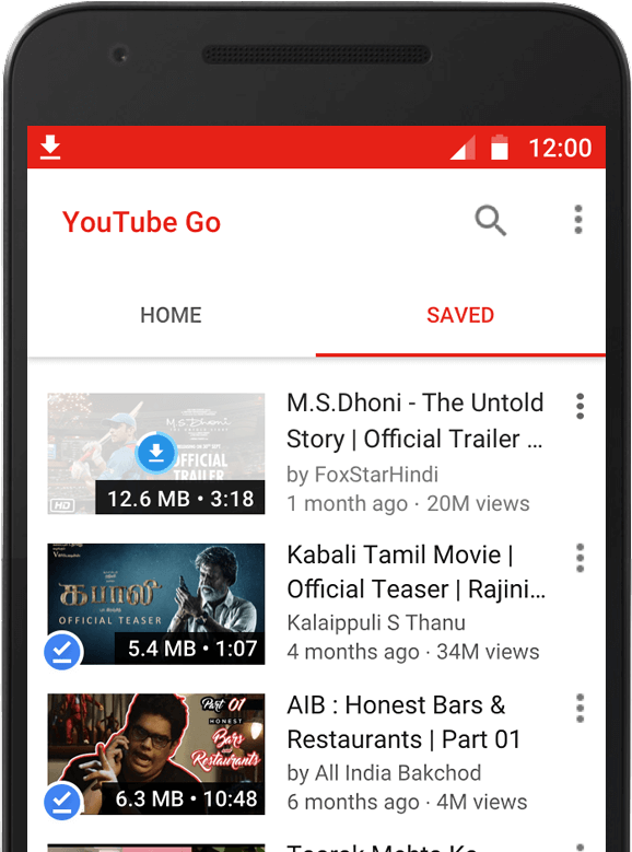 YouTube Go