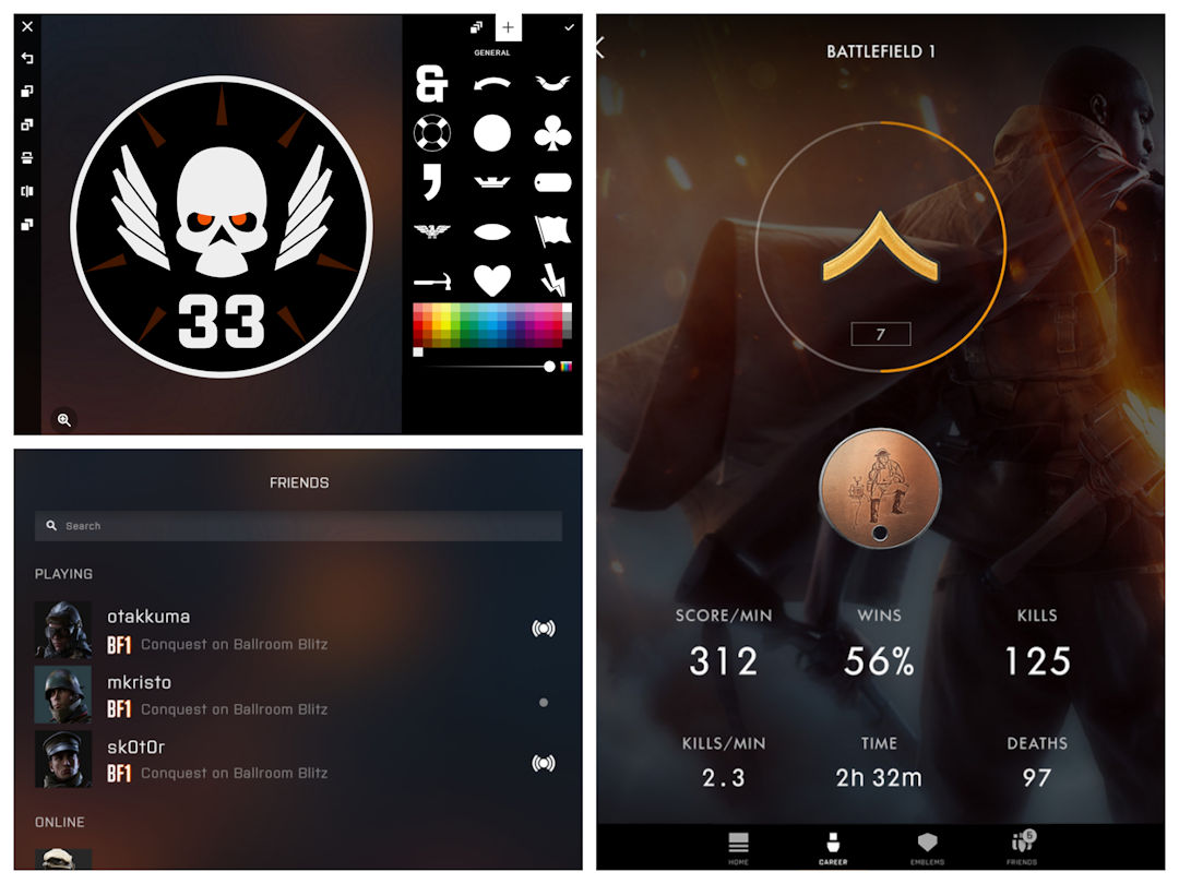 Battlefield Companion é atualizado e agora suporta Battlefield 1
