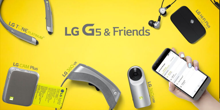 LG G5 módulos e acessórios