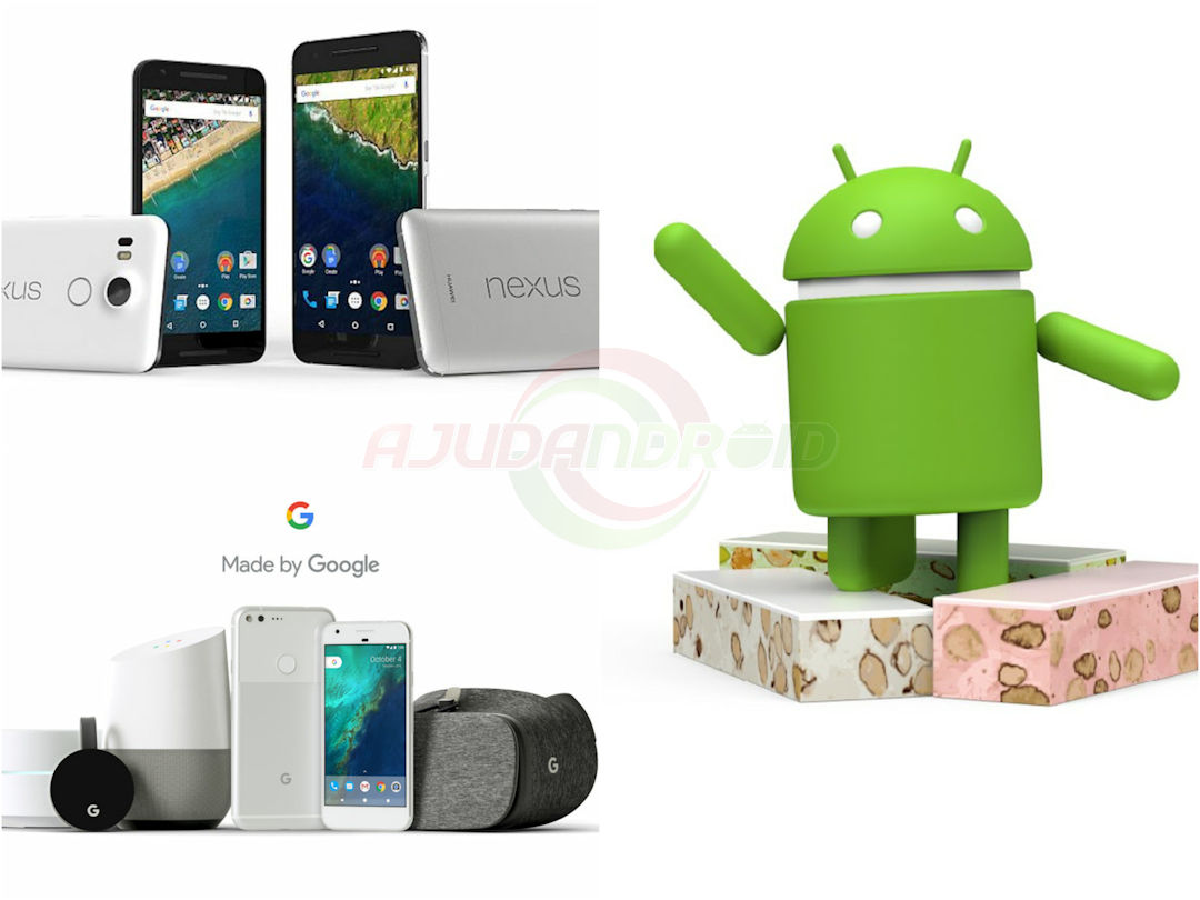 Nexus não serão produzidos, mas serão atualizados para o Android 7.1 Nougat em breve