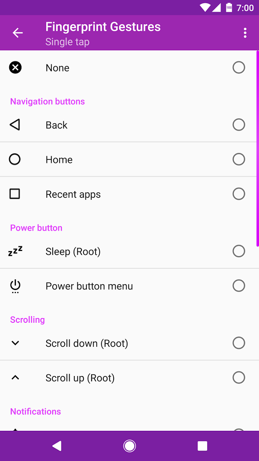 Fingerprint Gestures