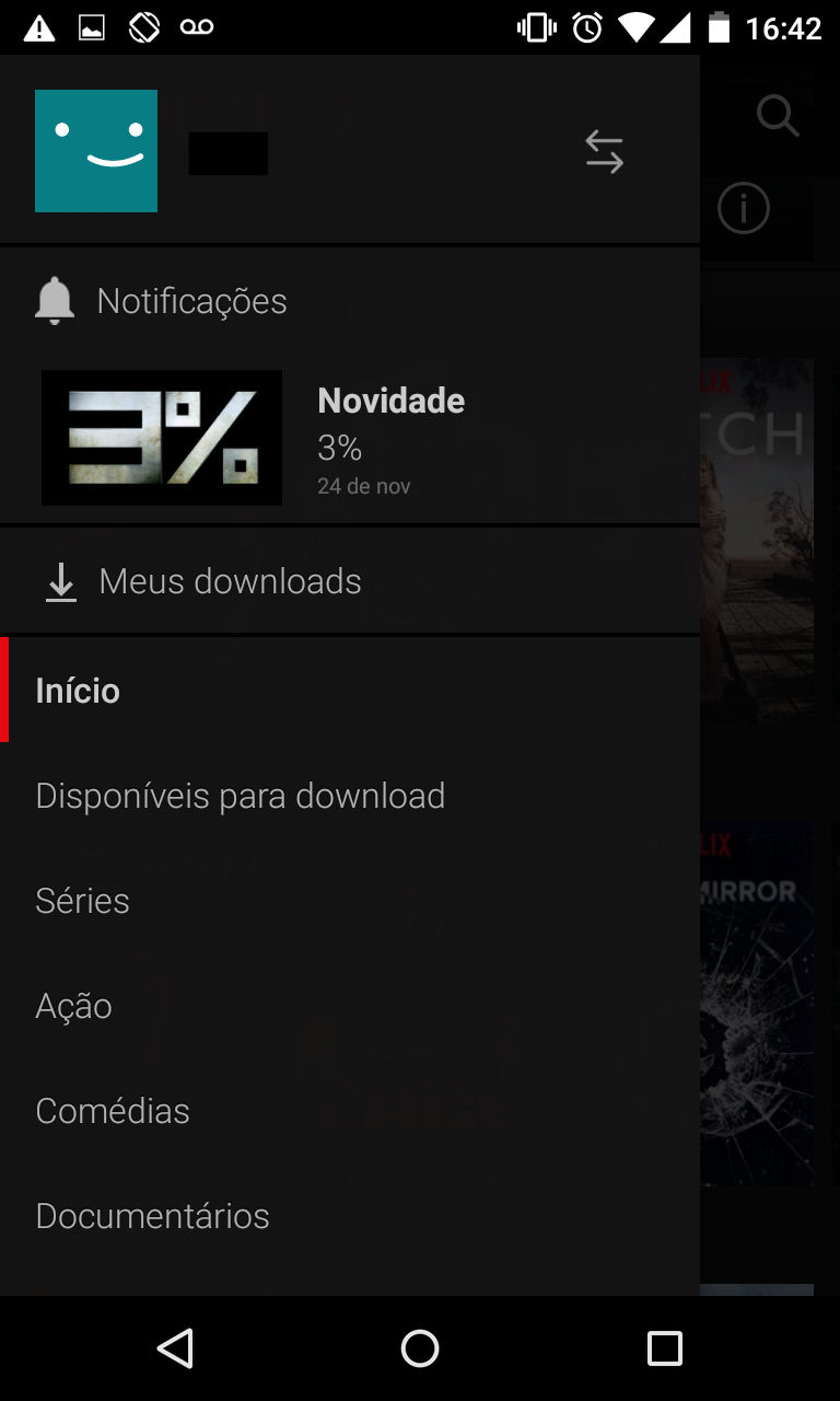 Netflix Download de séries e filmes