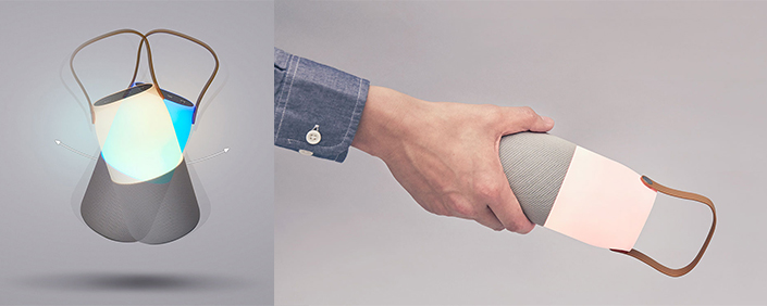 Wireless Speaker Bottle Design