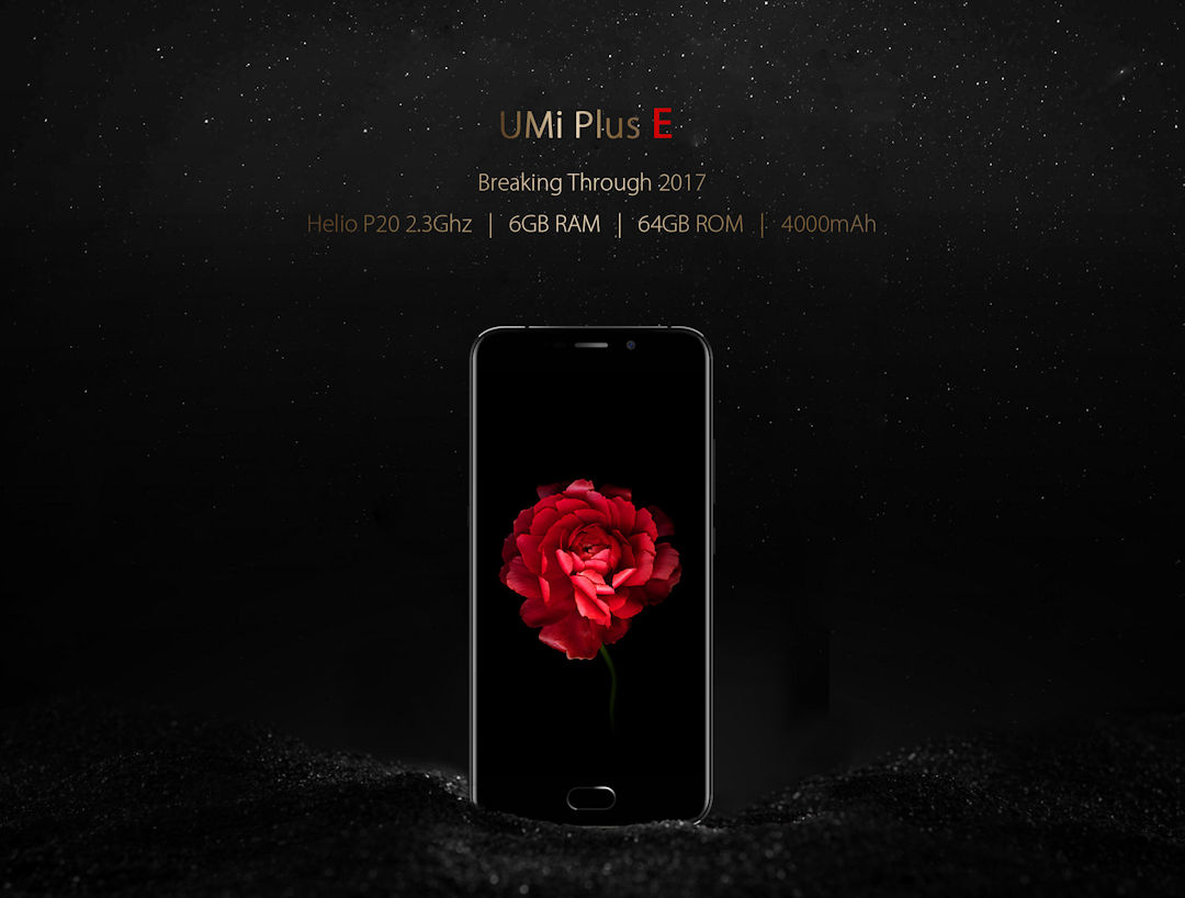 UMi Plus E é anunciado com 6GB de RAM e processador MediaTek Helio P20 e custando apenas 200 dólares
