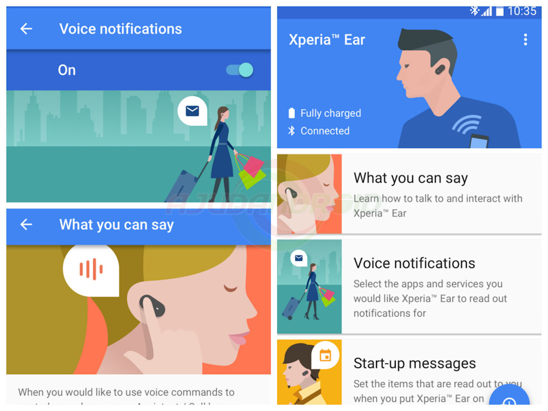 Sony lança aplicativo na loja Google Play para controlar fone de ouvido Xperia Ear