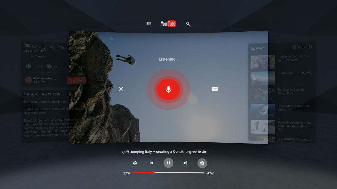 YouTube VR