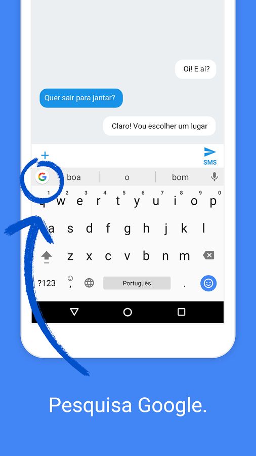 Gboard – o teclado do Google