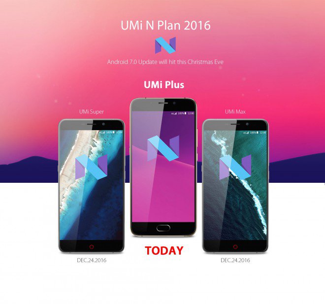 UMi Android 7.0 Nougat