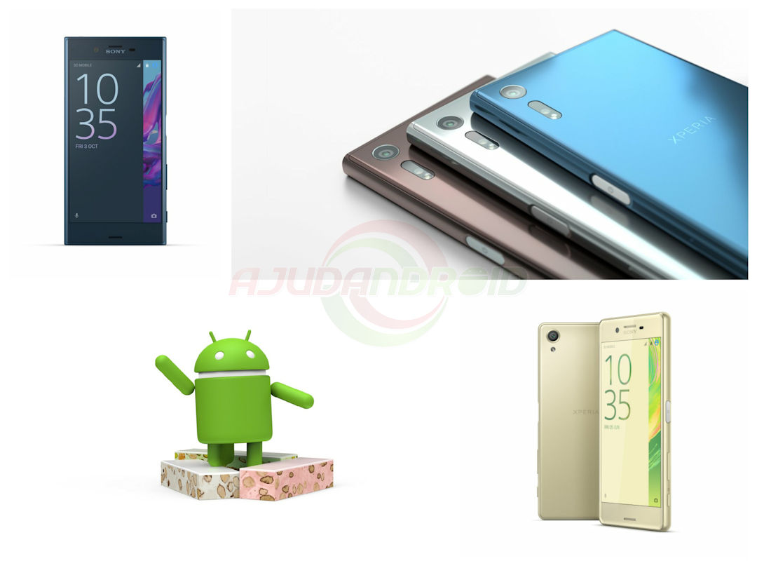Xperia XZ começa a receber o Android 7.0 Nougat no Brasil e Xperia X e X Compact tem versão liberada em algumas regiões
