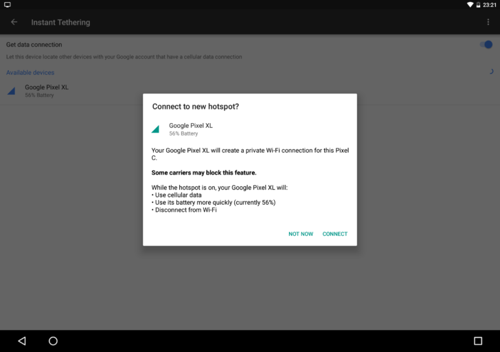 Novo recurso do Google irá permitir compartilhar a internet em aparelhos com a mesma conta (atualizado)