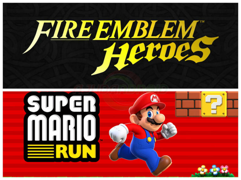 Fire Emblem Heroes e Super Mario Run